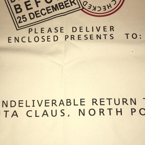 Customizable, BIG Christmas gift sack. - Picture 3 of 6